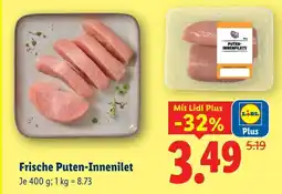 Lidl Frische puten-innenilet Angebot