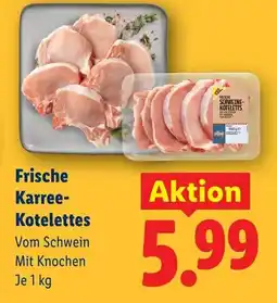 Lidl Frische karree- kotelettes Angebot