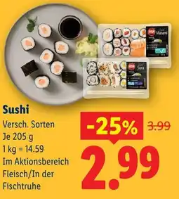 Lidl Sushi Angebot