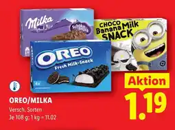 Lidl Oreo/milka Angebot