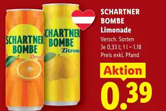 Lidl Schartner bombe limonade Angebot