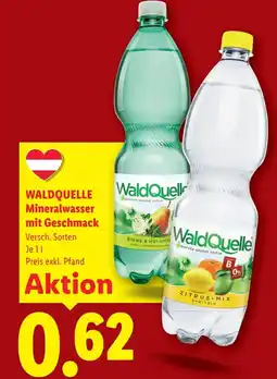 Lidl Waldquelle mineralwasser mit geschmack Angebot