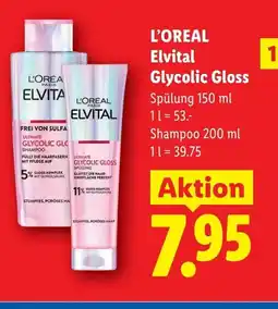 Lidl L'oréal elvita glycolic gloss Angebot