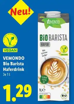 Lidl Vemondo bio barista haferdrink Angebot