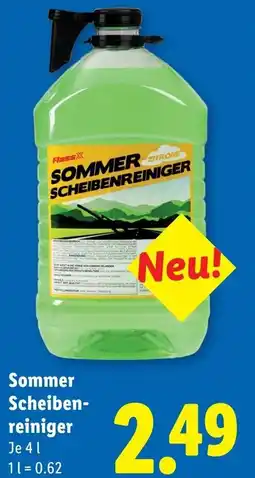 Lidl Sommer scheiben- reiniger Angebot