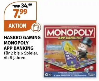 Hasbro gaming monopoly app banking