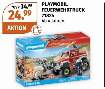 Playmobil feuerwehrtruck 71824