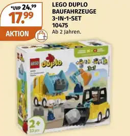Müller Lego duplo baufahrzeuge 3-in-1-set Angebot