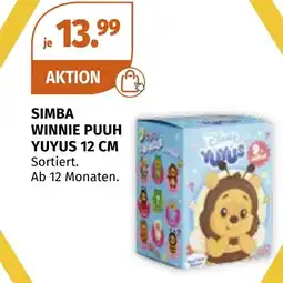 Müller Simba winnie puuh yuyus 12 cm Angebot