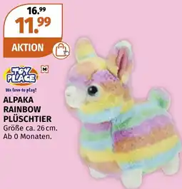 Müller Alpaka rainbow plüschtier Angebot