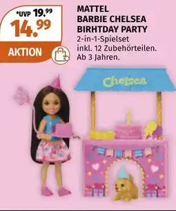 Müller Mattel barbie chelsea birhtday party Angebot