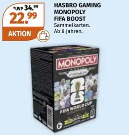 Müller Hasbro gaming monopoly fifa boost Angebot