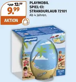 Müller Playmobil spiel-ei: strandurlaub 72101 Angebot