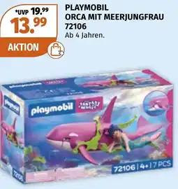 Müller Playmobil orca mit meerjungfrau 72106 Angebot