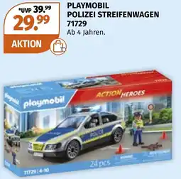 Müller Playmobil polizei streifenwagen Angebot