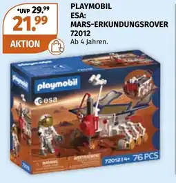 Müller Playmobil esa: mars-erkundungsrover 72012 Angebot
