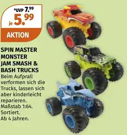 Müller Spin master monster jam smash & bash trucks Angebot