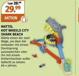 Müller Mattel hot wheels city shark beach Angebot