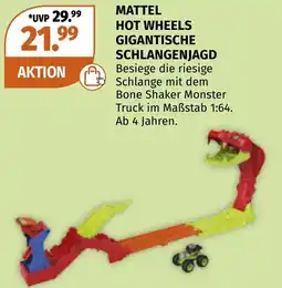 Müller Mattel hot wheels gigantische schlangenjagd Angebot