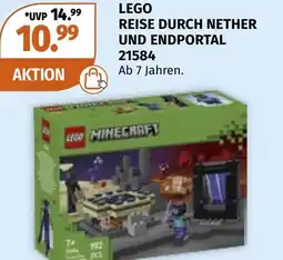 Müller LEGO REISE DURCH NETHER UND ENDPORTAL Angebot