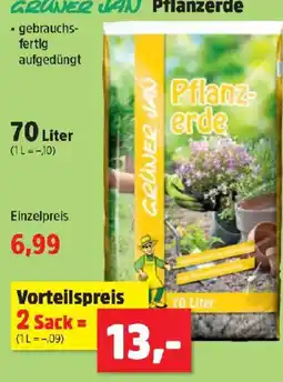 Thomas Philipps GRÜNER JAN Pflanzerde Angebot