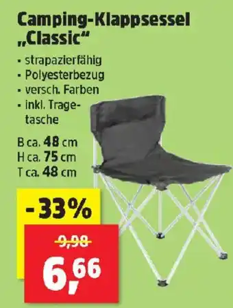 Thomas Philipps Camping-klappsessel classic Angebot