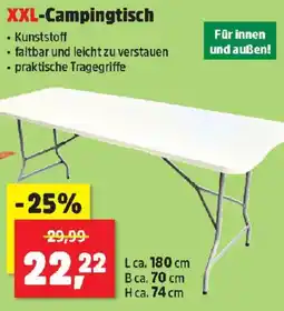 Thomas Philipps XXL-Campingtisch Angebot