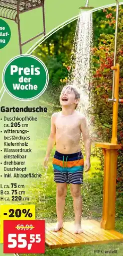 Thomas Philipps Gartendusche Angebot