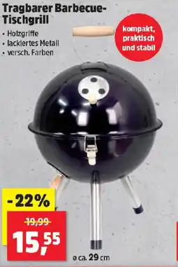 Thomas Philipps Tragbarer Barbecue- Tischgrill Angebot