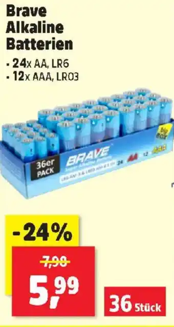 Thomas Philipps Brave Alkaline Batterien Angebot