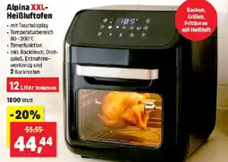 Thomas Philipps Alpina xxl- heißluftofen Angebot