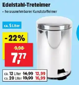 Thomas Philipps Edelstahl-Treteimer Angebot