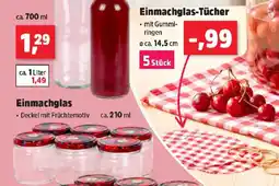 Thomas Philipps Einmachglas-Tücher Angebot