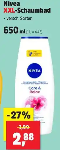 Thomas Philipps Nivea XXL-Schaumbad Angebot