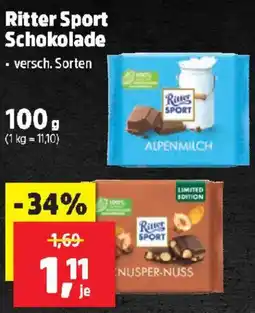 Thomas Philipps Ritter Sport Schokolade Angebot
