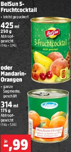 Thomas Philipps BelSun 5- Fruchtcocktail oder Mandarin- Orangen Angebot