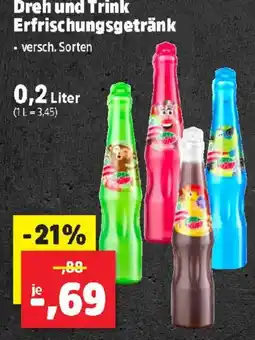 Thomas Philipps Dreh und trink erfrischungsgetränk Angebot