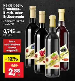Thomas Philipps Heidelbeer-, Brombeer-, Kirsch- oder Erdbeerwein Angebot