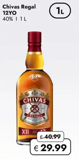 Travel FREE Chivas regal 12yo Angebot