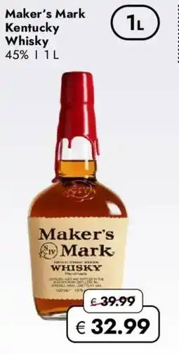 Travel FREE Maker's Mark Kentucky Whisky Angebot