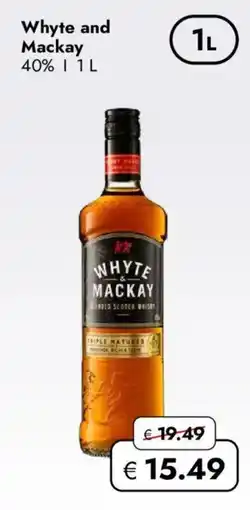 Travel FREE Whyte and mackay Angebot