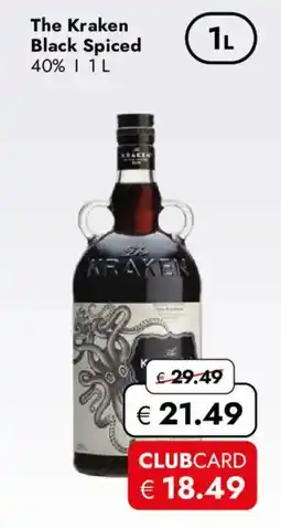 Travel FREE The kraken black spiced Angebot