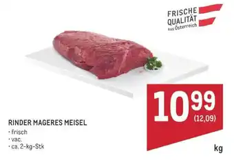 Rinder Mageres Meisel
