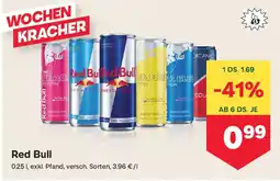 MPreis Red Bull Energy Drink Angebot