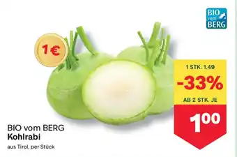 MPreis Bio vom Berg Kohlrabi Angebot