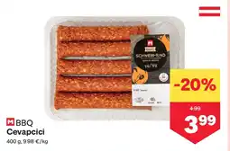 MPreis BBQ Cevapcici Angebot
