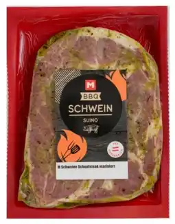 MPreis M-BBQ Schweine Schopfsteaks Angebot