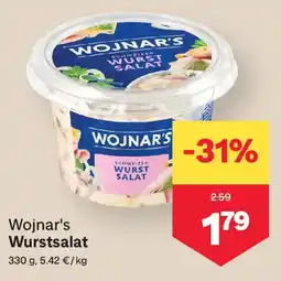 MPreis Wojnar's Wurstsalat Angebot
