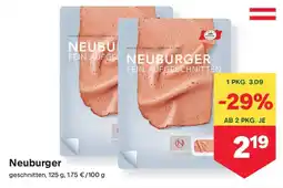 MPreis Neuburger Leberwurst Angebot