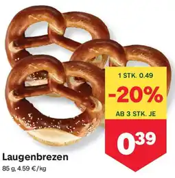 MPreis Laugenbreze Angebot